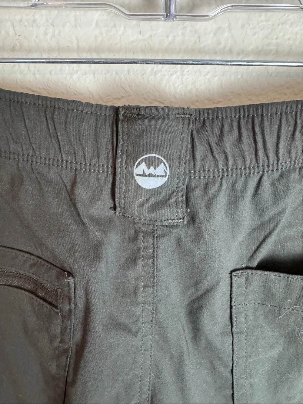 Mountain Warehouse Men’s Explore Long Shorts Dark Green Size 34